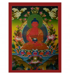 30.25"x22.5" Amitabha Buddha Thangka  Painting