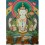 34.5"x24.5" Chenrezig Thangka Painting