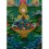 34.5"x24.5" Chenrezig Thangka Painting