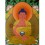 34.25" x 25" Amitabha Buddha Thangka Painting