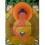 34.25" x 25" Amitabha Buddha Thangka Painting