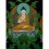 34.25" x 25" Amitabha Buddha Thangka Painting