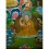 34.25" x 25" Amitabha Buddha Thangka Painting