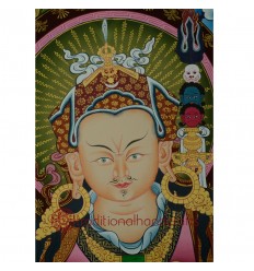 32.5"x22.5" Guru Padmasambhava Thangka Painting