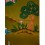 24.5"x18.5" Green Tara Thangka Painting