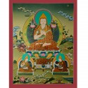 26.5”x20.5”  Tsongkhapa Thangka Painting