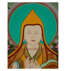 26.5”x20.5”  Tsongkhapa Thangka Painting