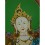 26.5"x20.5"  White Tara Thangka Painting