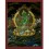 26.5"x20.25"  Green Tara Thangka Painting
