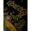 26.5"x20.25"  Yellow Jambhala Thankga Painting