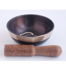 Fine Quality Bronze Alloy 3.25" Tibetan Buddhism Singing Healing Meditation Bowl from Nepal