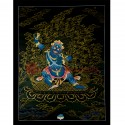 26"x20.25" Vajrapani Thangka Painting