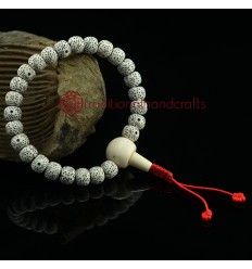 9 mm Plastic Lotus Seed 26 Prayer Beads Wrist Mala