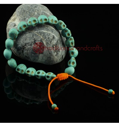 11 mm Yak Bone 18 Prayer Beads Wrist Mala