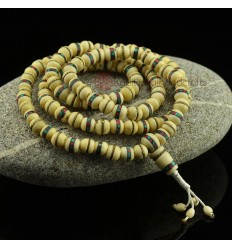 8 mm 108 Bone Prayer Beads Mala