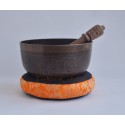 Fine Quality 7" Bronze Alloy Tibetan Buddhism Singing Healing Meditation Bowl from Nepal