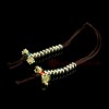 Vajra & Bell Metal Mala Counters Set