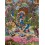32.75" x 22.75" Palden Lhamo Thangka Painting
