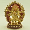 8.25" White Mahakala Statue